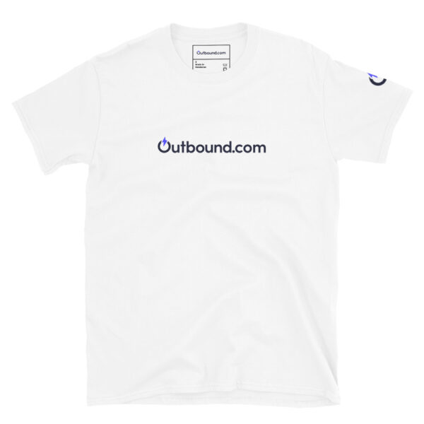 Outbound White Short-Sleeve Unisex T-Shirt